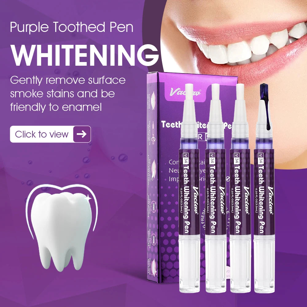 Stylo Blanchissant Violet V34 – Effet Instantané ✨